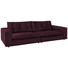 SOFA in Textil Brombeere, Lila - Brombeere/Lila, Design, Kunststoff/Textil (290 87 122cm) - Ambiente SOFA in Textil Brombeere, Lila - Brombeere/Lila, Design, Kunststoff/Textil (290 87 122cm) - Ambiente
