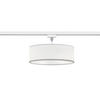 SCHIENENSYSTEM-HÄNGELEUCHTE  30/16,3 cm    - Weiß, Design, Textil (30/16,3cm) - Trio Leuchten