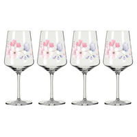 GLÄSERSET Sommersonett  4-teilig  - Pink/Transparent, Design, Glas (9.3/22.5cm) - Ritzenhoff