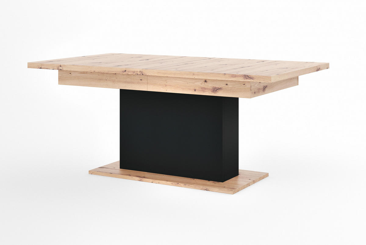 KIHÚZHATÓ ASZTAL - Artisan tölgy, Basics, faalapú anyag (180-230/77/100cm) - Hom`in