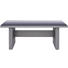 GARTENTISCH Glas, Kunststoff, Metall Grau, Schwarz - Schwarz/Grau, LIFESTYLE, Glas/Kunststoff (200/100/74cm) - Ambia Garden