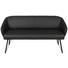 SITZBANK in Metall, Leder Schwarz - Schwarz, Design, Leder/Metall (160/82/64cm) - Joop! SITZBANK in Metall, Leder Schwarz - Schwarz, Design, Leder/Metall (160/82/64cm) - Joop!
