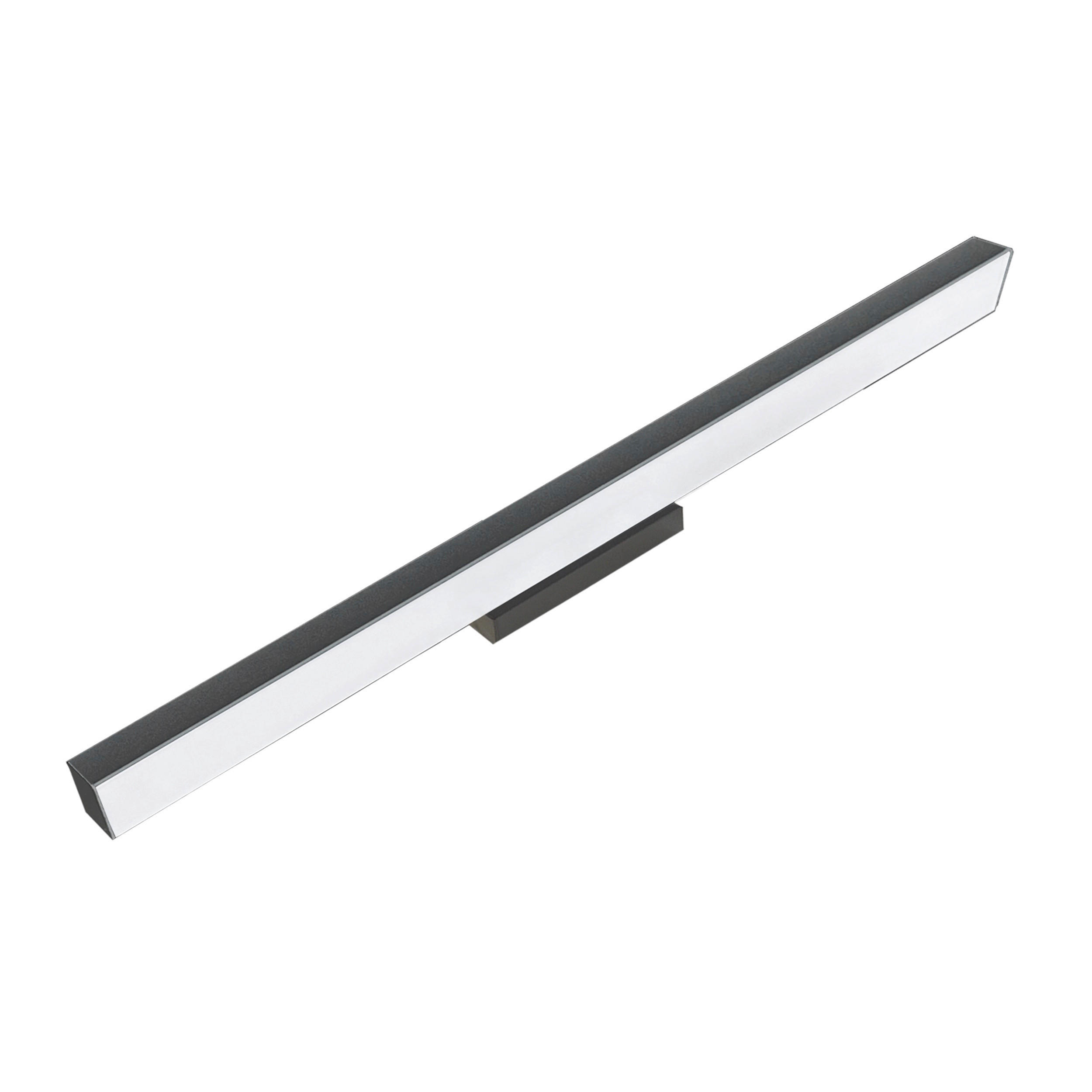 BADEZIMMER-WANDLEUCHTE Aqua  3/41.5/7 cm  - Schwarz, Design, Metall (3/41.5/7cm)