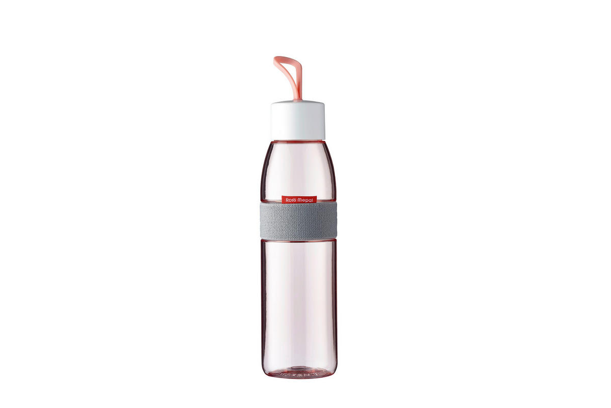 TRINKFLASCHE  - Rosa, Basics, Kunststoff (6,3/27cm) - Mepal
