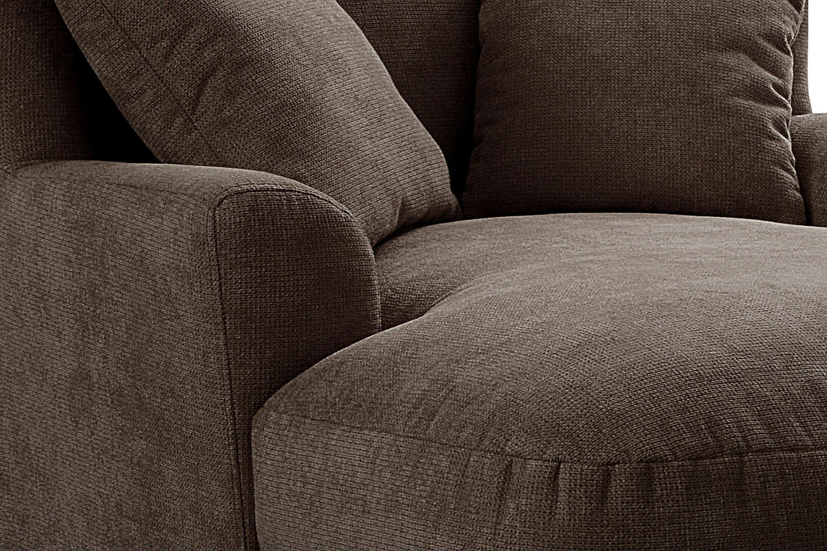 XXL-SESSEL in Dunkelbraun  - Dunkelbraun, Modern, Holzwerkstoff/Textil (109/104/145cm) - Sit & More