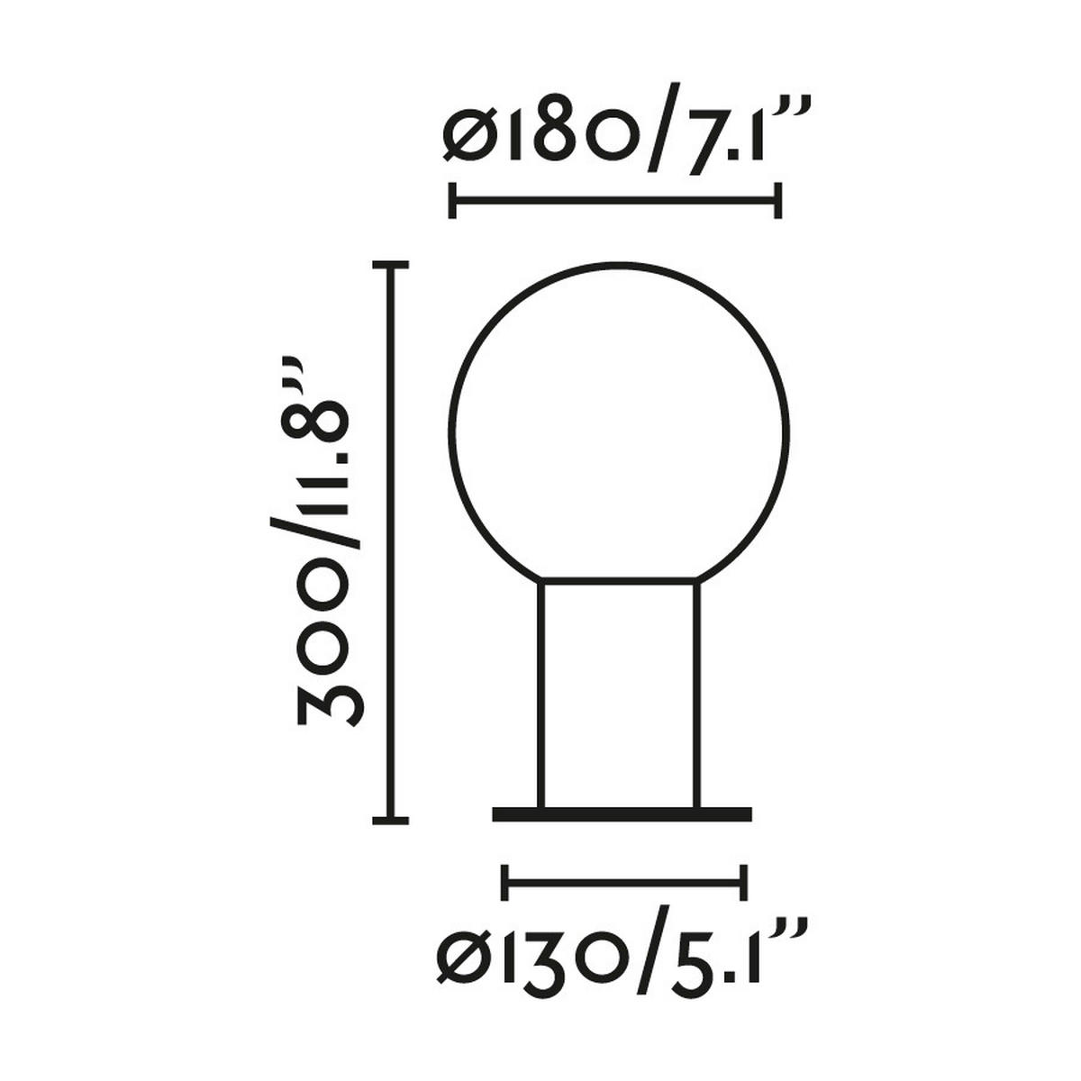 AUßENSTEHLEUCHTE 18/18/30 cm   - Dunkelgrau, Design, Metall (18/18/30cm)