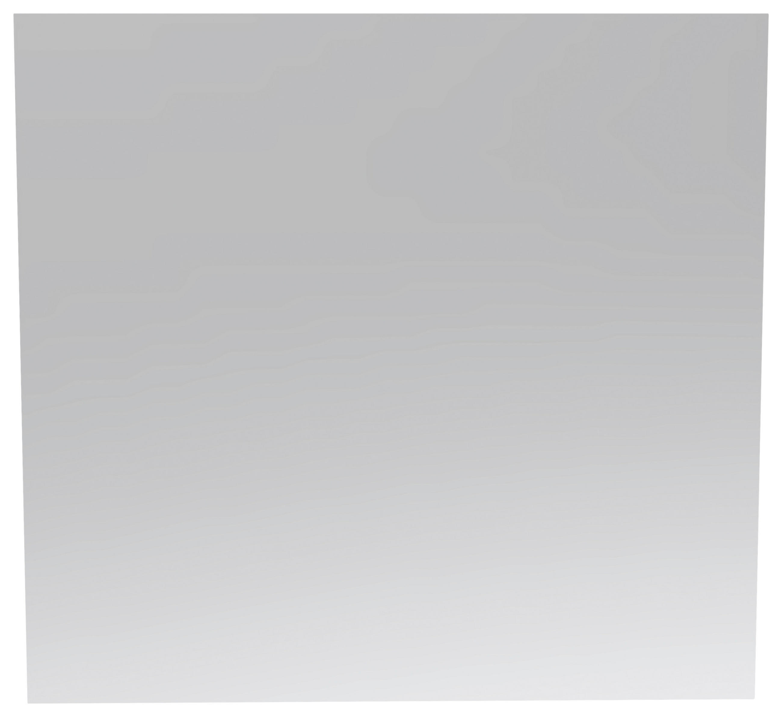 WANDSPIEGEL 75/80/2 cm    in rechteckig  - Weiß, KONVENTIONELL, Glas/Holzwerkstoff (75/80/2cm) - Novel