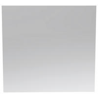 WANDSPIEGEL 75/80/2 cm    in rechteckig  - Weiß, KONVENTIONELL, Glas/Holzwerkstoff (75/80/2cm) - Novel