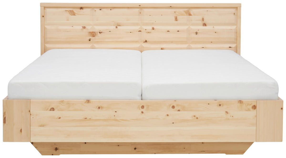 BETT 160/200 cm  in Zirbelkieferfarben  - Zirbelkieferfarben, Natur, Holz (160/200cm) - Valnatura
