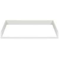 WICKELAUFSATZ Scandic  - Weiß, Design, Holz/Holzwerkstoff (135/18/77cm) - Jimmylee