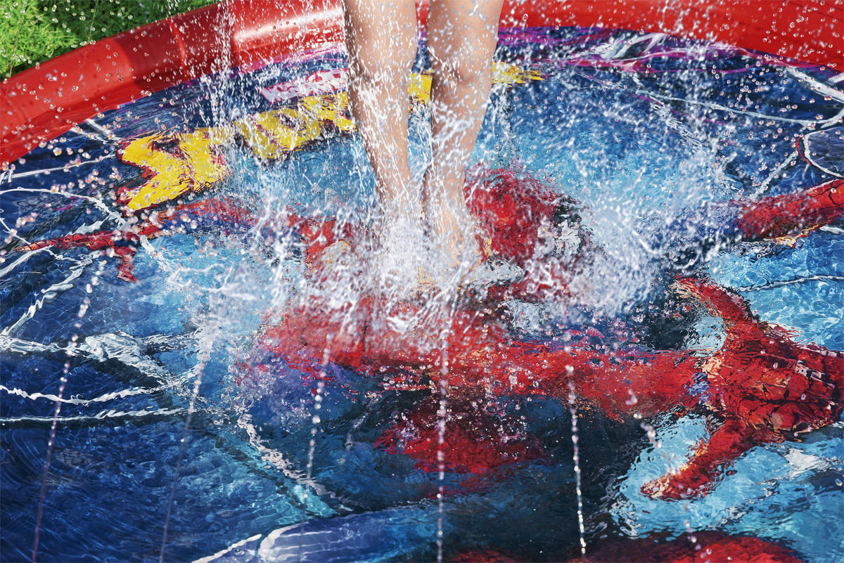 WASSERSPIELZEUG Rot, Multicolor  - Rot/Multicolor, KONVENTIONELL, Kunststoff (165cm) - Bestway