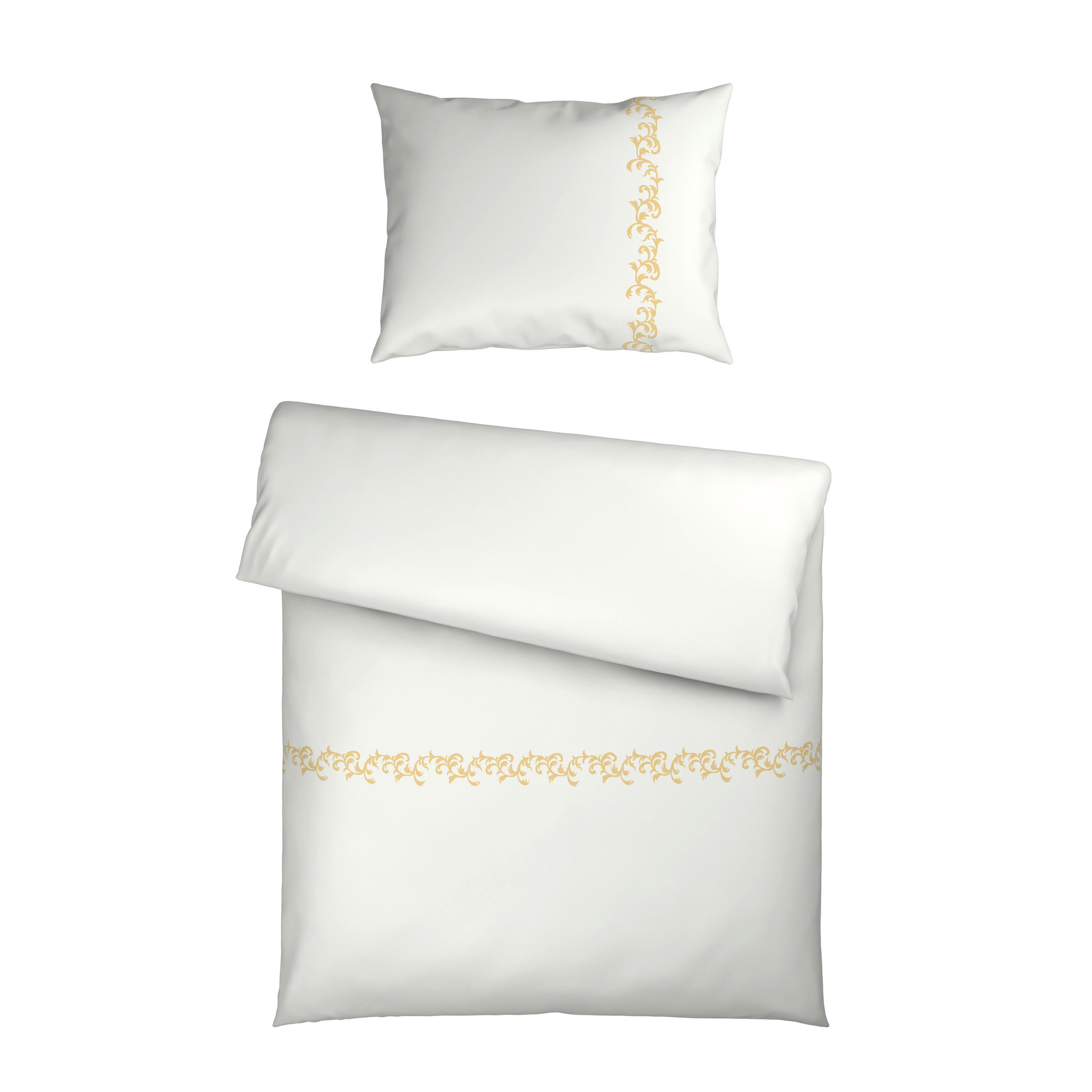 OBOUSTRANNÉ POVLEČENÍ, satén, bílá, 140/200 cm - bílá, textil (140/200cm) - Esposa