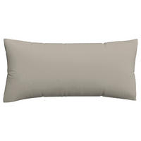 KOPFKISSENBEZUG WOVEN SATIN 40/80 cm  - Taupe, Basics, Textil (40/80cm) - Schlafgut