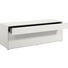 LOWBOARD lackiert Weiß - Schwarz/Weiß, Design (128/44,8/44,8cm) - Hülsta - Now