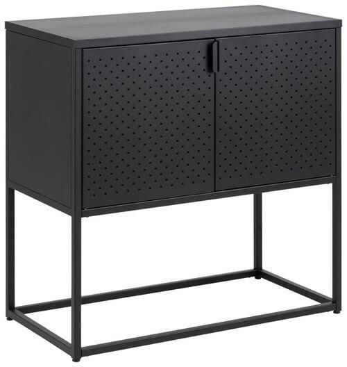 SIDEBOARD  in 82/80/40 cm  - Schwarz, Trend, Metall (82/80/40cm) - MID.YOU