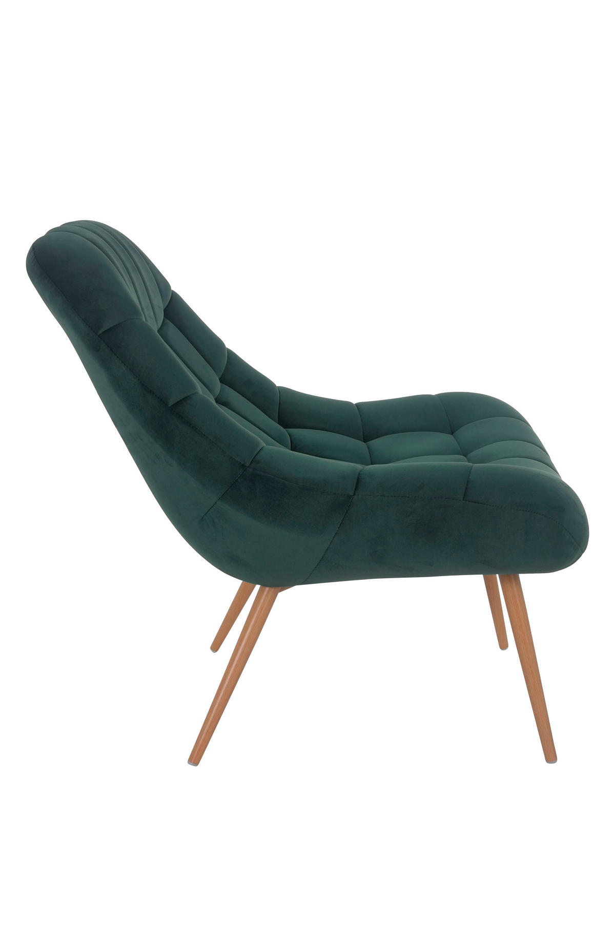 XXL-SESSEL - Naturfarben/Grün, MODERN, Textil/Metall (76/85,6/85,6cm) - Livetastic