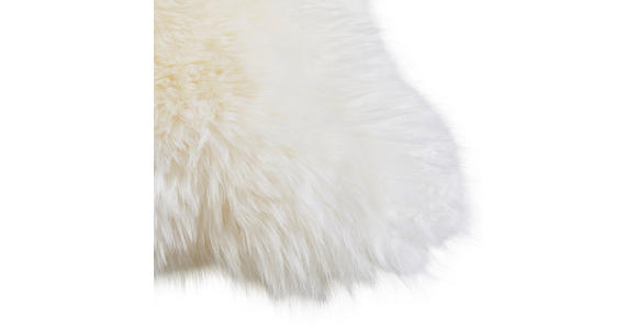 SCHAFFELL 65-70/100-105 cm Adelaide - Weiß, Natur, Fell (65-70/100-105cm) - Linea Natura