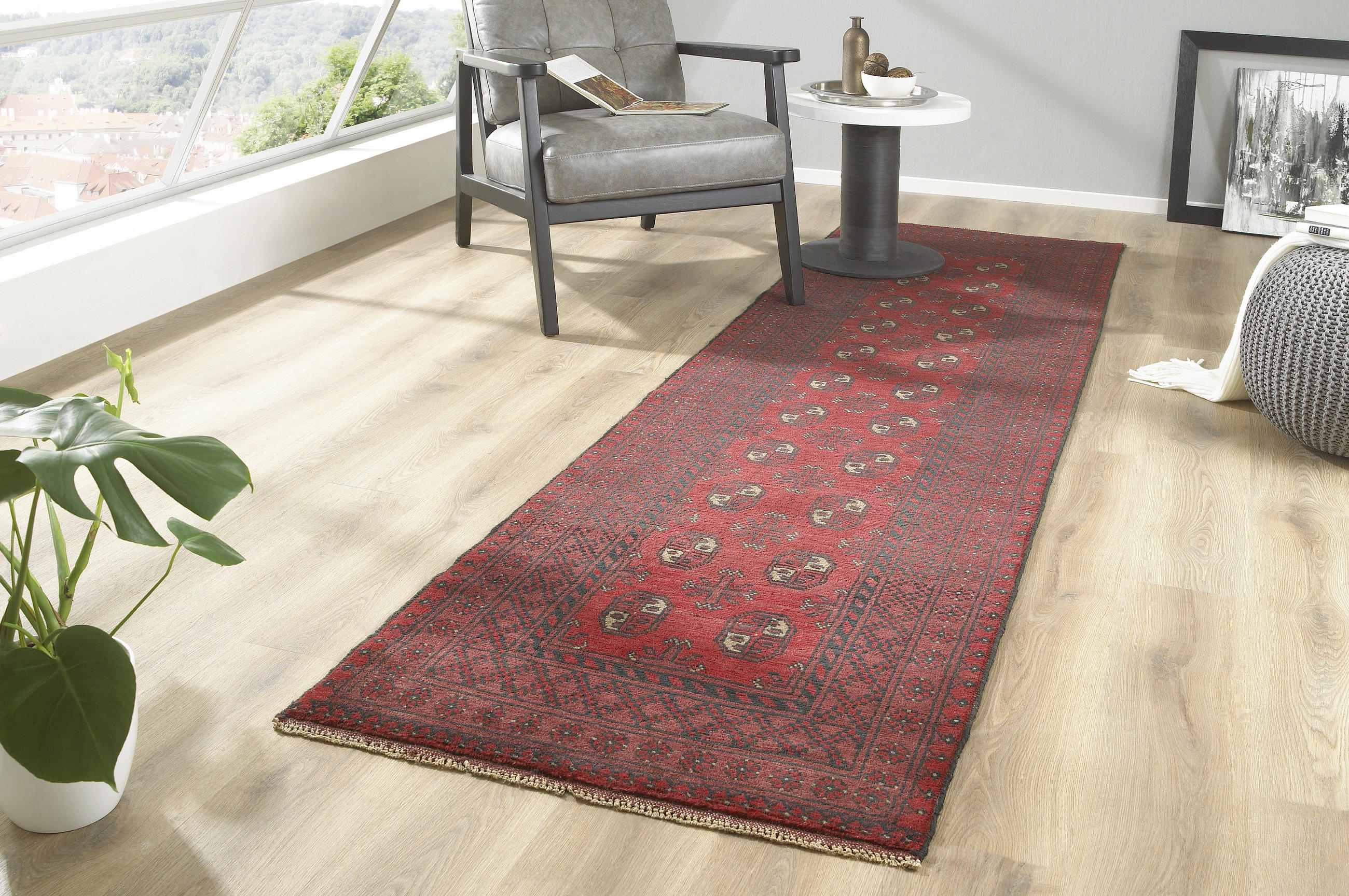 ORIENTALISK MATTA 80/300 cm Afghan Classic  - multicolor, Lifestyle (80/300cm) - Cazaris
