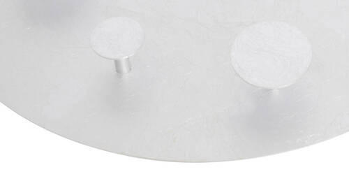 LED-DECKENLEUCHTE 50 cm  - Silberfarben, Design, Metall (50cm) - Näve