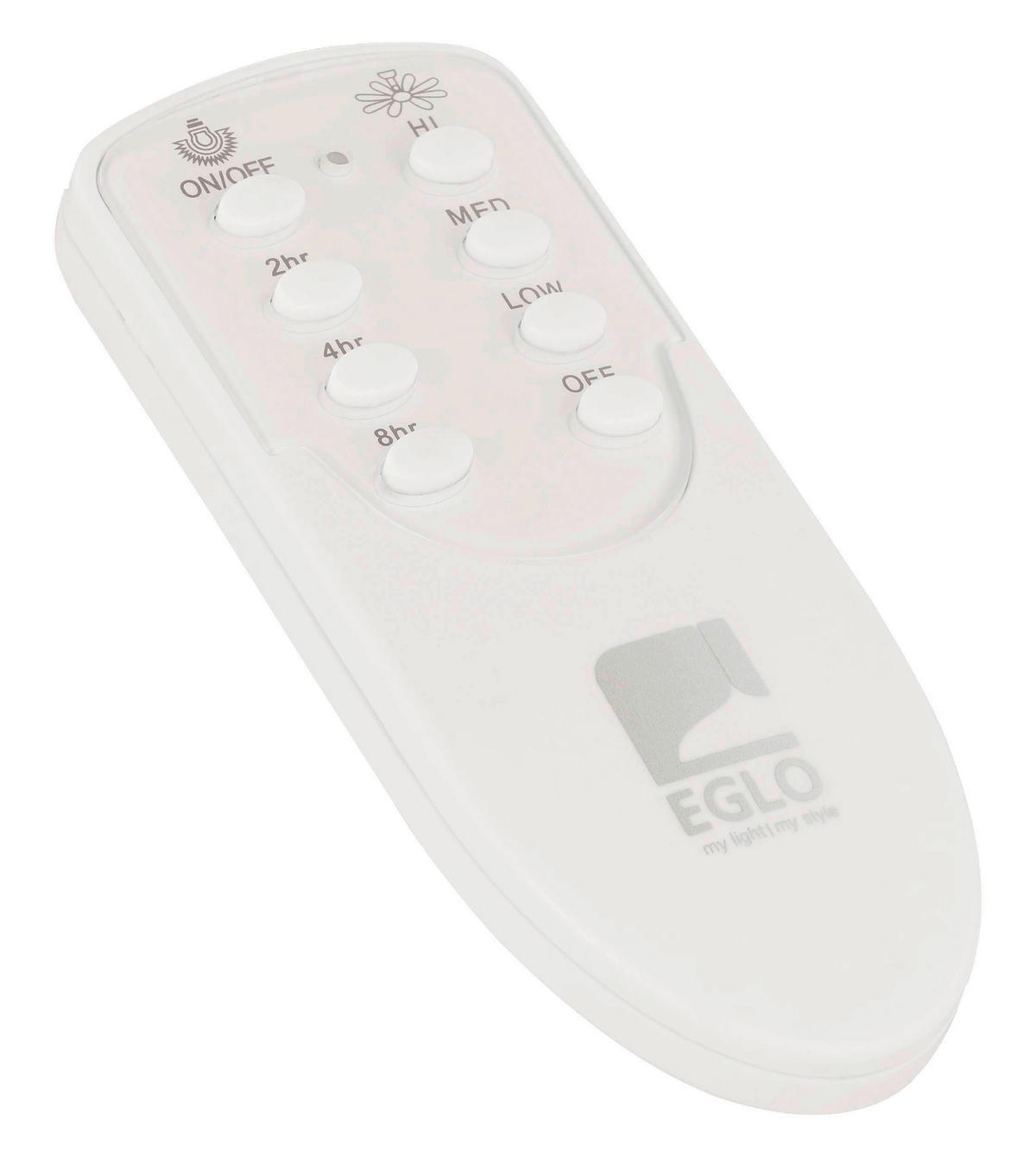 DECKENVENTILATOR 21 W  122/33,4 cm    - Weiss, Basics, Naturmaterialien/Kunststoff (122/33,4cm) - Eglo