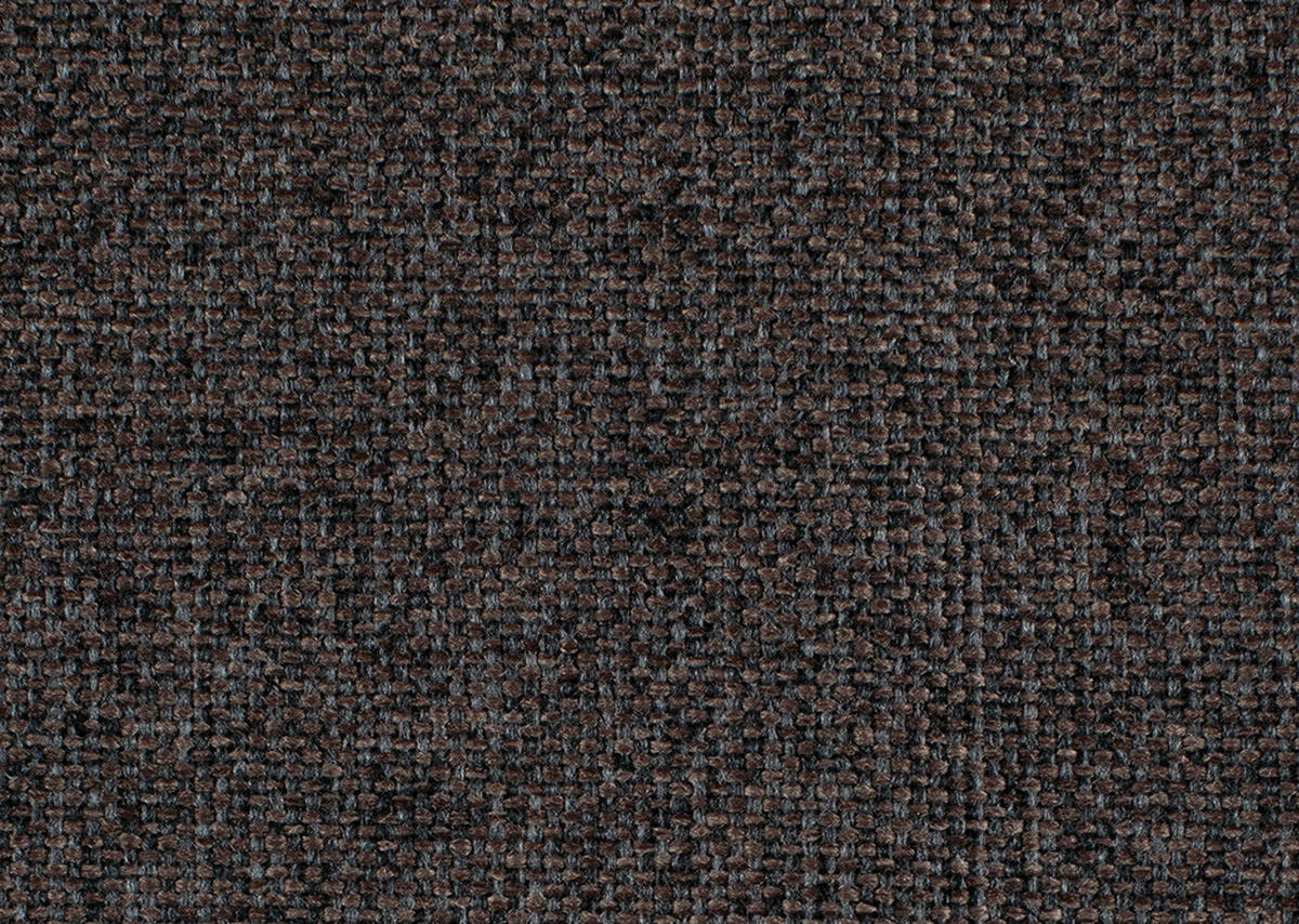 ECKSOFA Dunkelbraun Flachgewebe  - Dunkelbraun, Design, Textil/Metall (290/238cm) - Pure Home Lifestyle