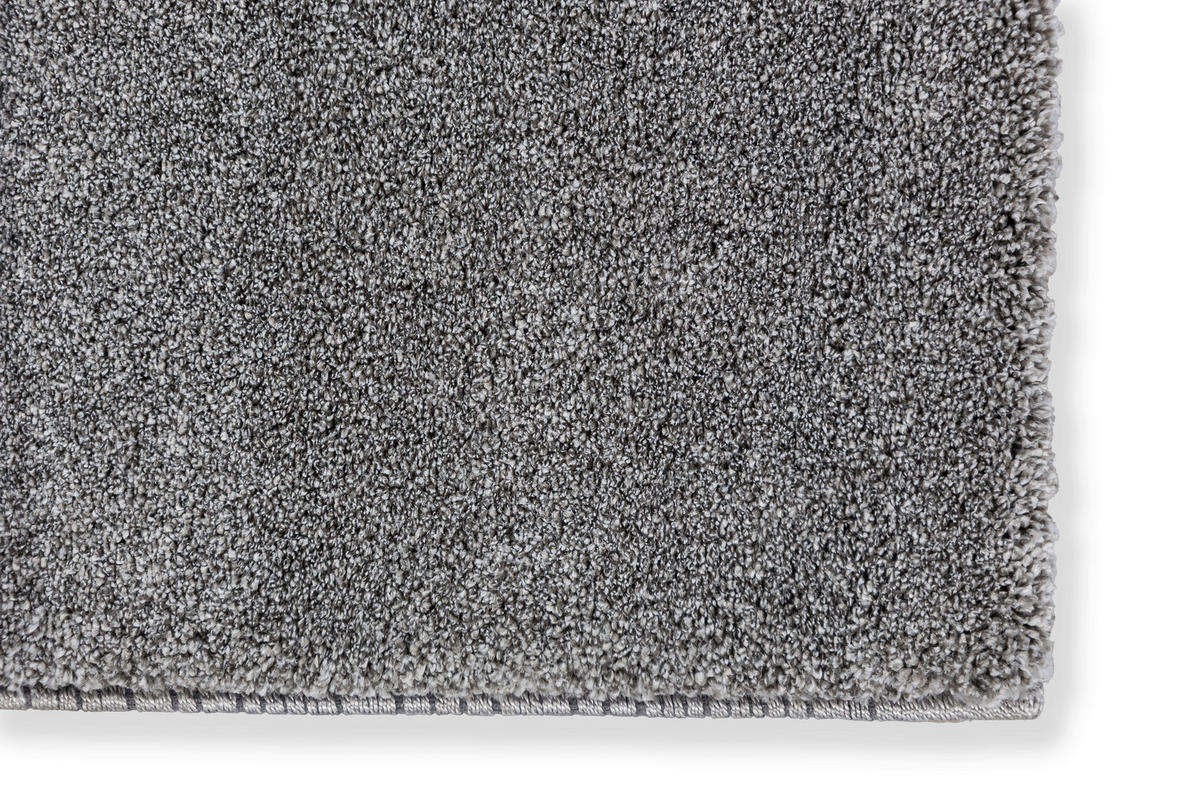 HOCHFLORTEPPICH 133/190 cm Pure Silberfarben  - Silberfarben, KONVENTIONELL, Textil (133/190cm) - Schöner Wohnen