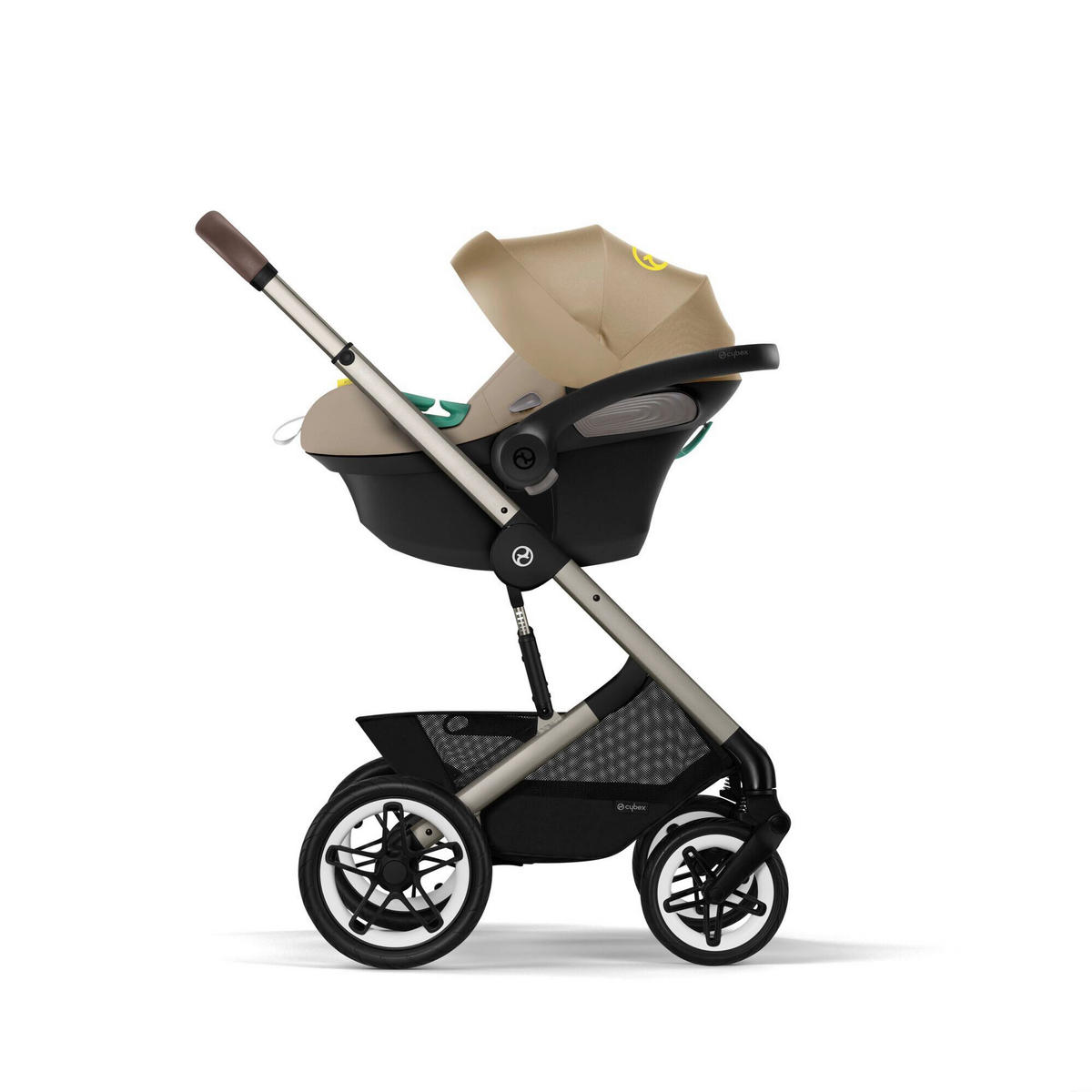 KINDERWAGEN Talos S Lux  - Taupe/Beige, Basics, Kunststoff/Metall (91/60,5/110cm) - Cybex