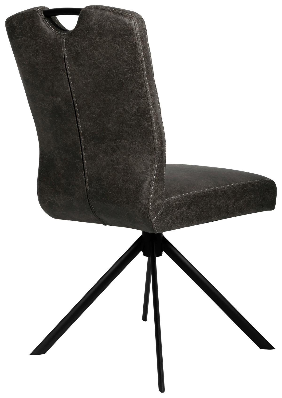 ŽIDLE, černá - černá, Design, kov/textil (46/92,5/62cm) - Ambia Home