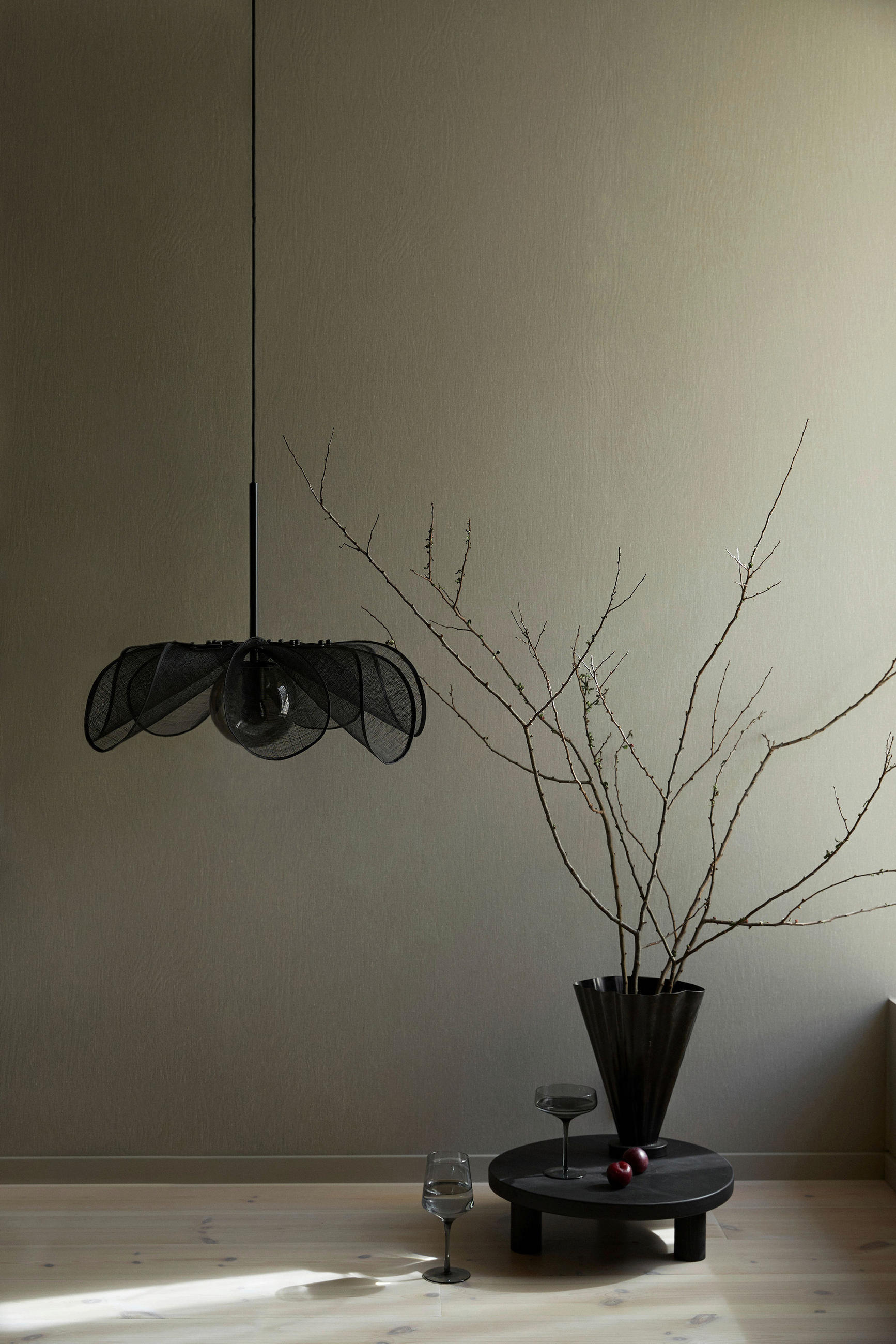 PENDELLEUCHTE Styrka 63/50/63 cm   - Schwarz/Grau, Basics (63/50/63cm) - Markslöjd