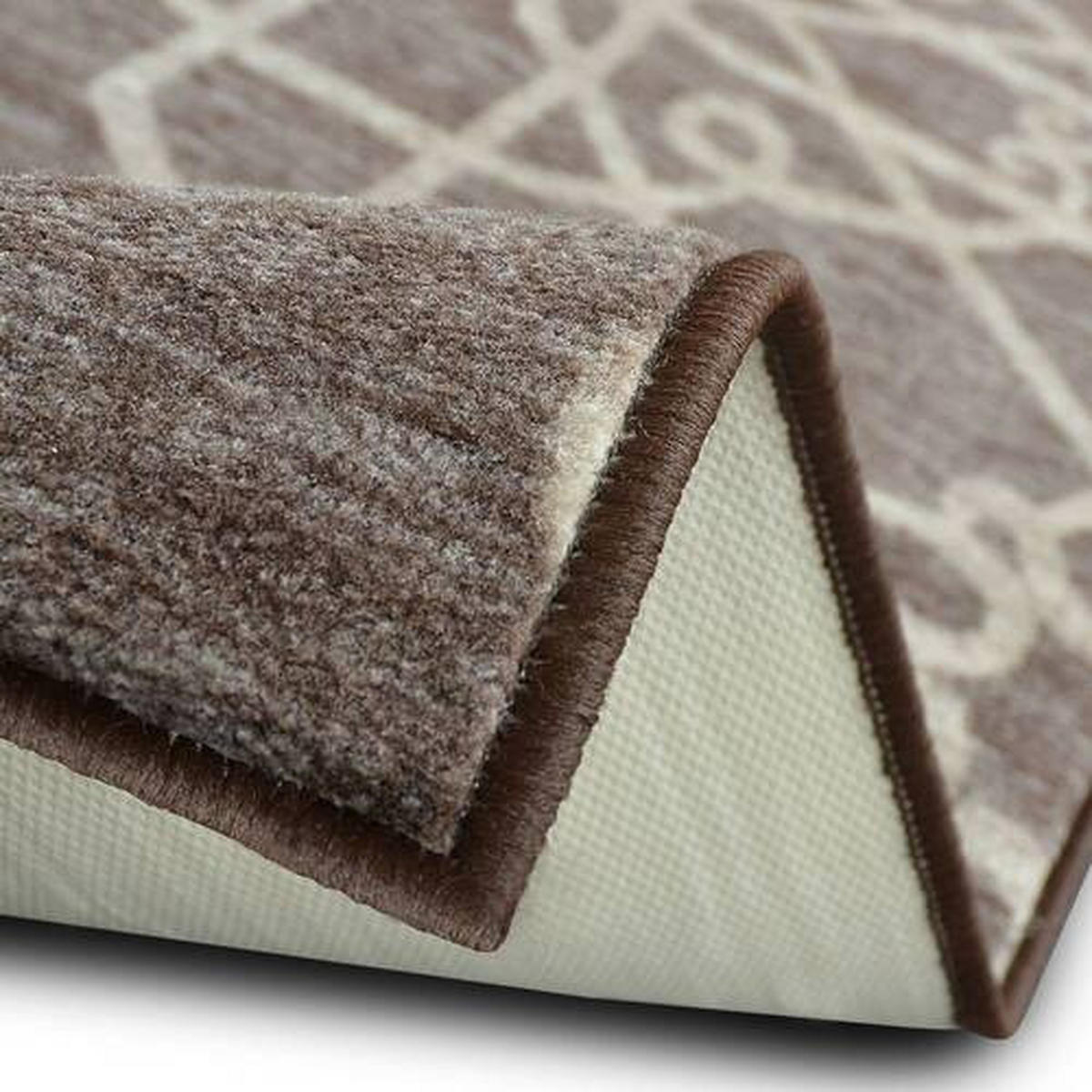 LÄUFER 80/500 cm Braun  - Braun, Design, Kunststoff/Textil (80/500cm) - Novel