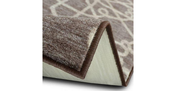 LÄUFER 80/150 cm Braun  - Braun, Design, Kunststoff/Textil (80/150cm) - Novel