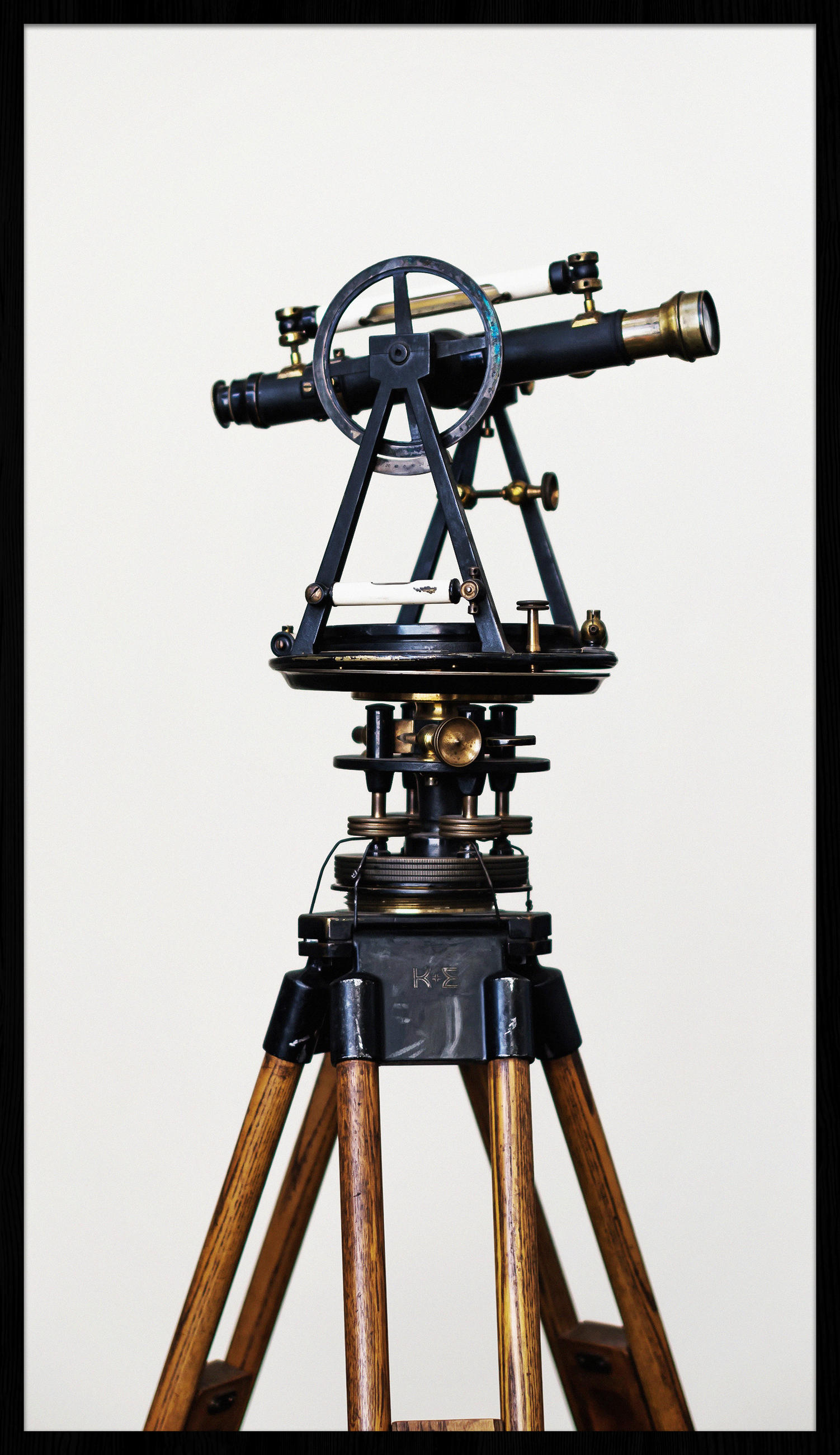 BILD 48/98 cm  - Schwarz/Braun, Design, Holz/Kunststoff (48/98cm)