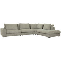 SOFFA i trä, metall, textil silver  - silver/wengefärgad, Design, metall/trä (373/85/259cm) - Welnova