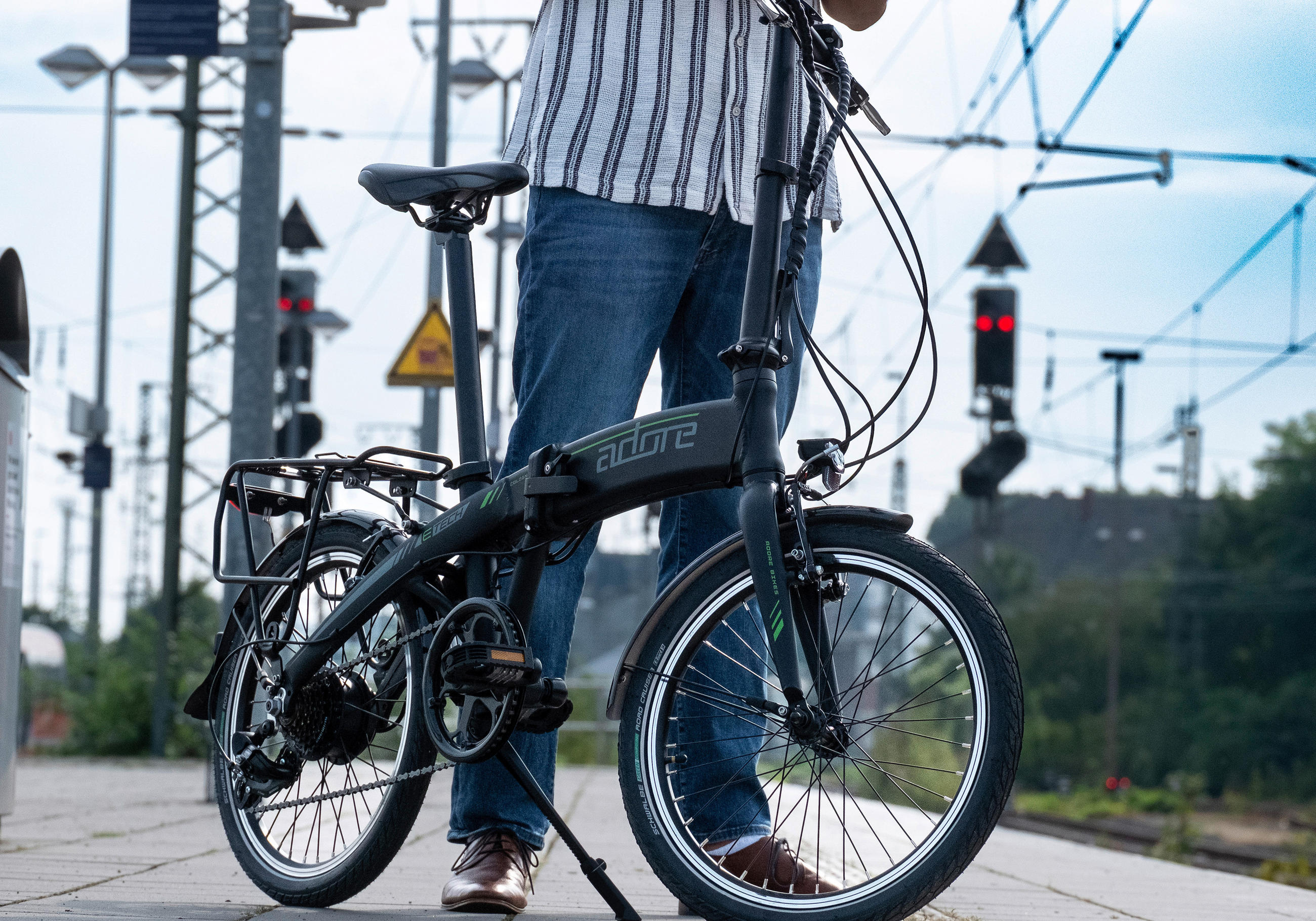 ELEKTROFAHRRAD - Schwarz, Basics, Metall (180/100/70cm) - Atrigo