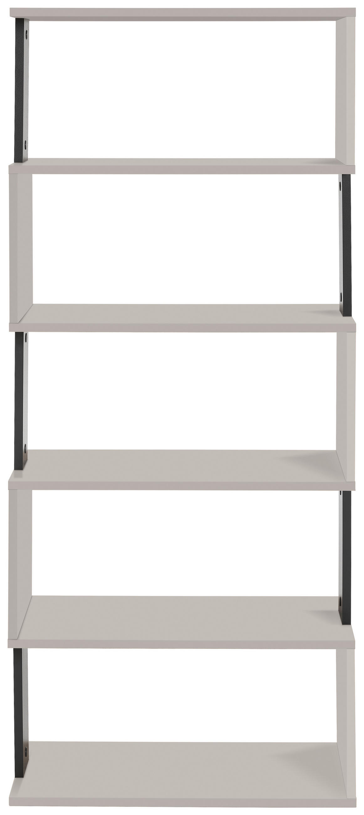 REGAL Anthrazit, Kaschmir  - Kaschmir/Anthrazit, Basics, Holzwerkstoff (70/161/30cm) - Xora