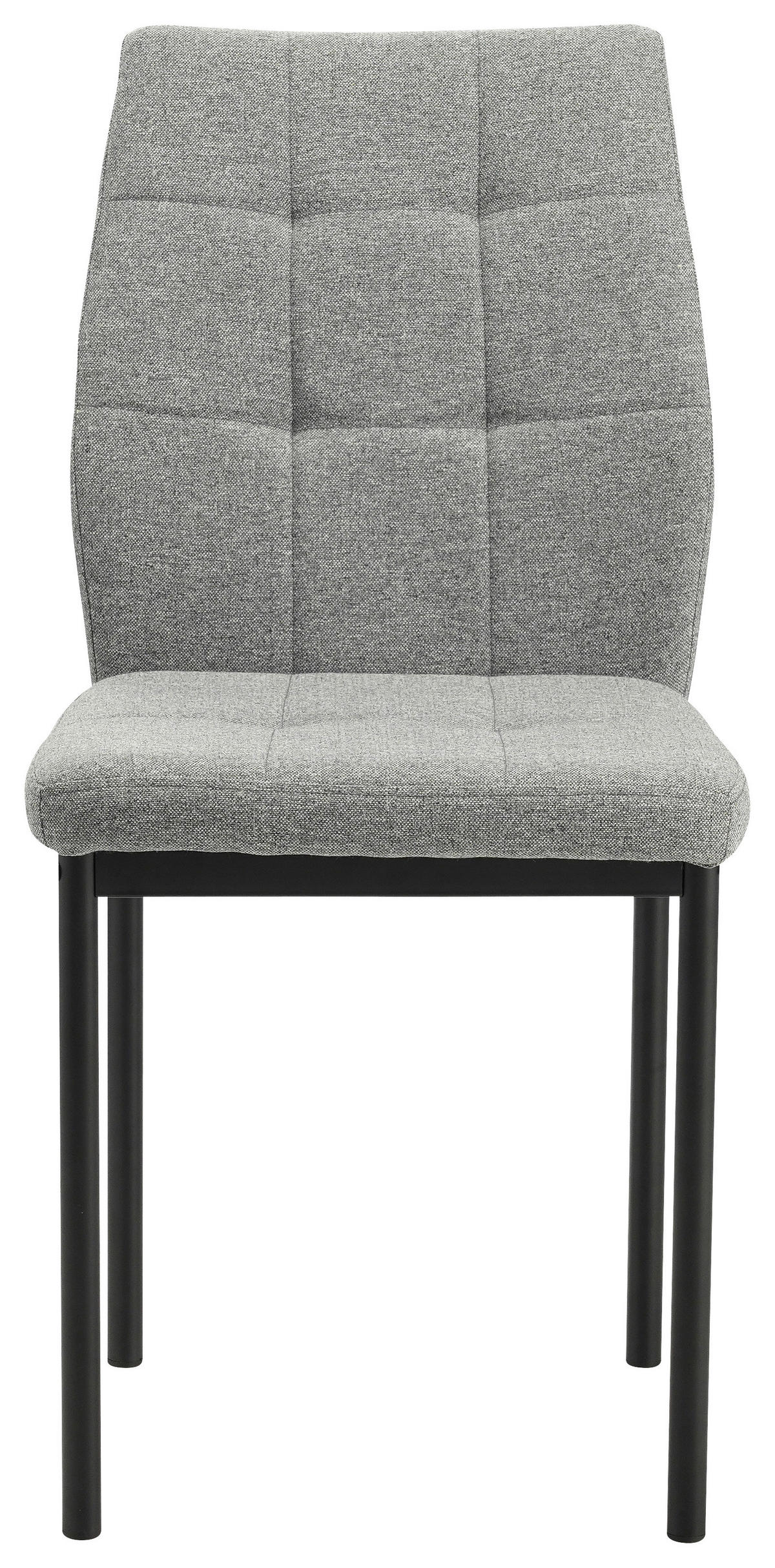 ŽIDLE, šedá - šedá/černá, Moderní, kov/textil (44/90/56cm) - Carryhome
