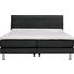 BOXSPRINGBETT in Schwarz - Alufarben/Schwarz, KONVENTIONELL, Kunststoff/Textil (180/200/cm) - Bentley BOXSPRINGBETT in Schwarz - Alufarben/Schwarz, KONVENTIONELL, Kunststoff/Textil (180/200/cm) - Bentley
