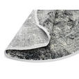 WEBTEPPICH 160 cm Avignon Dunkelgrau rund  - Dunkelgrau, Design, Textil (160cm) - Dieter Knoll