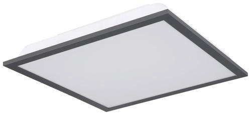 STROPNA LED-SVETILKA  Doro 12 W//3000 K/230 V/ - bela/barve grafita, Basics, kovina/umetna masa (30/30/6cm) - Globo