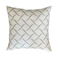 UKRASNI JASTUK 43/43 cm   SILENT LIVING  - kapućino/ecru, Osnovno, tekstil/plastika (43/43cm) - Novel