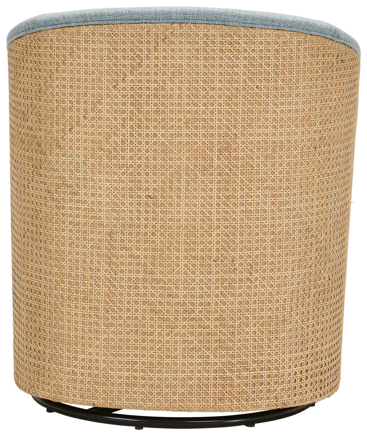 COCKTAILSESSEL Webstoff Blau    - Blau/Schwarz, Trend, Holz/Textil (69.5/75.5/65.6cm) - Livetastic