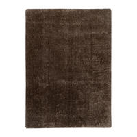 KOSMATINEC Glamour  120/170 cm  tkano  rjavosiva  - rjavosiva, Basics, tekstil (120/170cm)