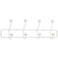 HAKENLEISTE  in Weiß  - Weiß, Trend, Metall (52/14,5/5cm) - Carryhome