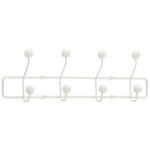 HAKENLEISTE  in Weiß  - Weiß, Trend, Metall (52/14,5/5cm) - Carryhome