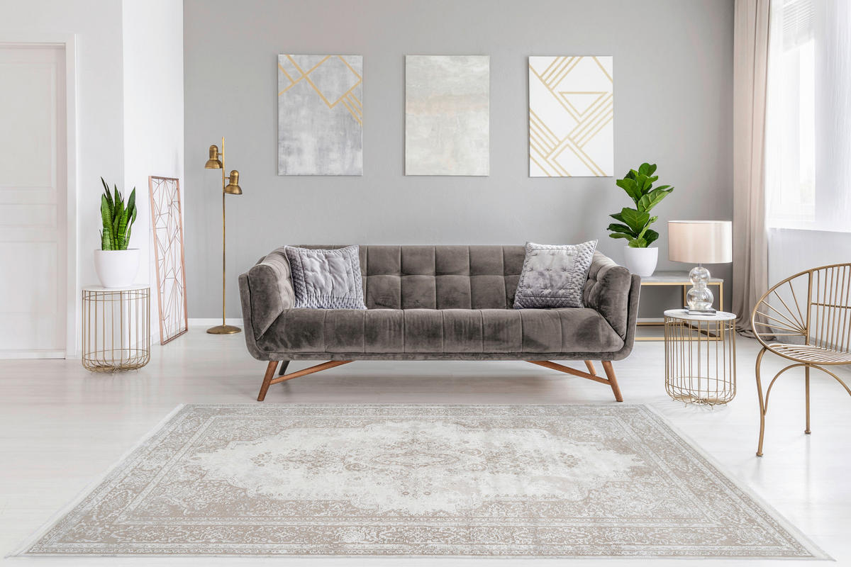 TKANI TEPIH ELYSEE 200X290 CM 200/290 cm   krem  Elysee 902  - krem, Design, tekstil (200/290cm) - Pierre Cardin