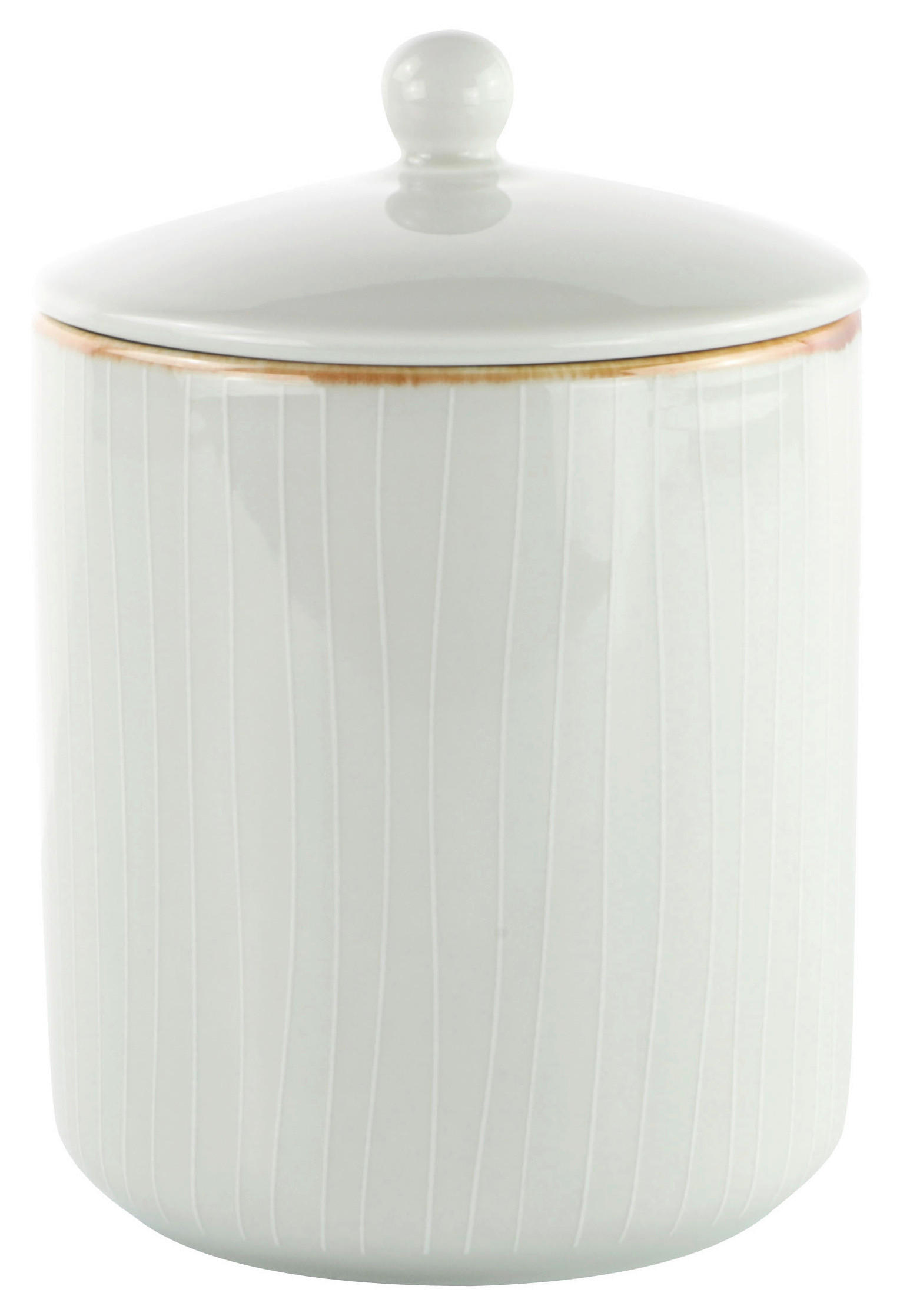 VORRATSDOSE 0,7 L  - Beige, Design, Keramik (11/14cm) - Landscape