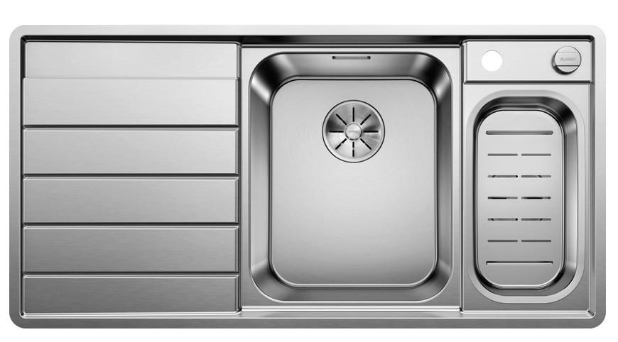 SPÜLE 522104  - Edelstahlfarben, Basics, Metall (100/17,5/51cm) - Blanco