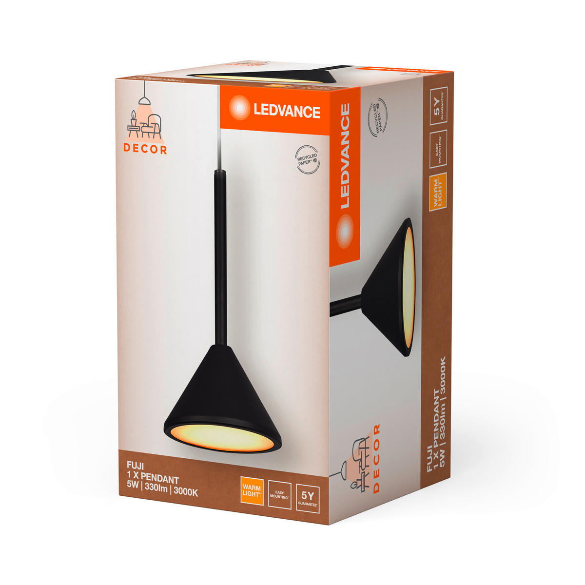 LED-PENDELLEUCHTE 12/150 cm   - KONVENTIONELL, Metall (12/150cm) - Ledvance