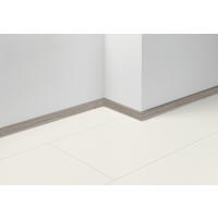 SOCKELLEISTE - Hellgrau/Akaziefarben, Basics, Holzwerkstoff (220/1,6/4cm) - Parador