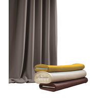 DEKOSTOFF per lfm Verdunkelung  - Taupe, Basics, Textil (150cm) - Esposa